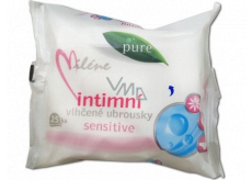 Miléne Pure Sensitive intimní vlhčené ubrousky 25 kusů