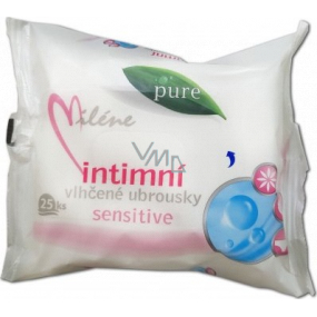 Miléne Pure Sensitive intimní vlhčené ubrousky 25 kusů