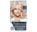 Loreal Paris Préférence barva na vlasy 9.12 Siberia Studená velmi světlá blond