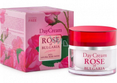 Rose of Bulgaria Denní pleťový krém s růžovou vodou, rozmarýnem a heřmánkem 50 ml