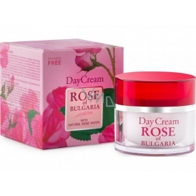 Rose of Bulgaria Denní pleťový krém s růžovou vodou, rozmarýnem a heřmánkem 50 ml