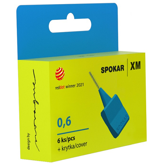 Spokar XM 0,6 mm mezizubní kartáčky 6 kusů