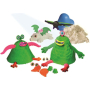 EP Line Alltoys Sands Alive! Glow příšerky magický písek kreativní sada, doporučený věk 3+