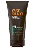 Piz Buin Hydroinfusion Sun SPF15 hydratační gelový opalovací krém 150 ml