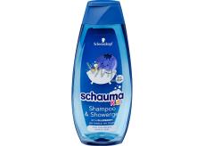 Schauma Blueberry - Borůvky 2v1 šampon na vlasy a sprchový gel pro děti 400 ml