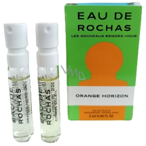 Rochas Eau de Rochas Orange Horizon 2 ml + Eau de Rochas Citron Soleil toaletní voda pro ženy s rozprašovačem 2 ml, dárková sada