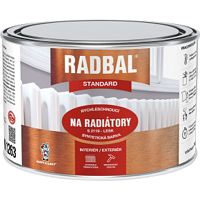 Radbal Standard S2119 barva na radiátory, 6003 slonová kost, 375 ml Radbal Standard S2119 barva na radiátory, 6003 slonová kost, 375 ml