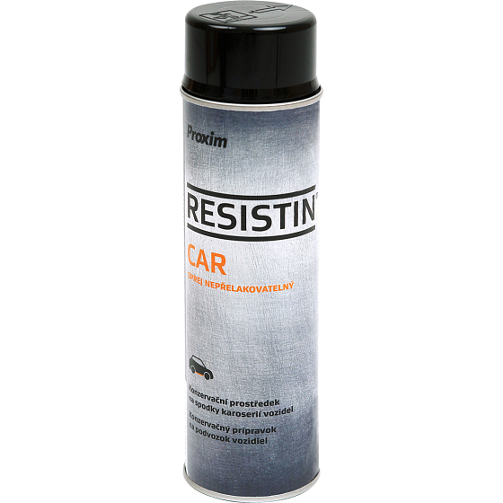 Resistin Car antikorozní sprej na ošetření podvozku, nepřelakovatelný, 500 ml