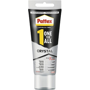 PATTEX One For All Crystal univerzální montážní lepidlo transparentní, tuba 80 g
