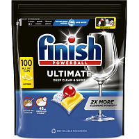 Finish Ultimate All in 1 Lemon tablety do myčky, 100 ks