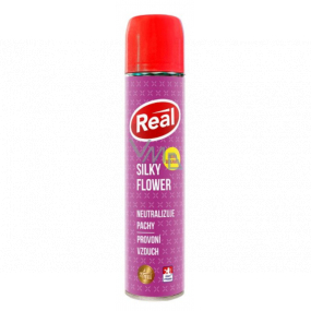Real Silky Flower osvěžovač vzduchu sprej 300 ml