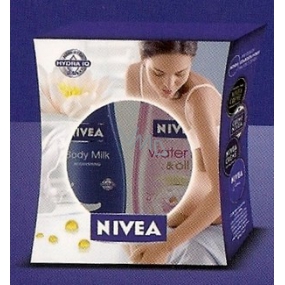 Nivea Water Lily & Oil sprchový gel 250 ml + výživné tělové mléko 250 ml kosmetická sada
