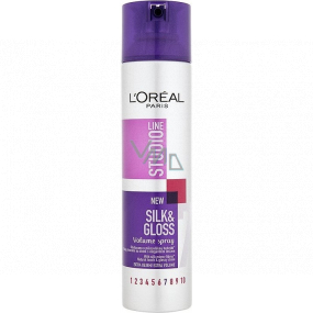 Loreal Paris Studio Line Silk & Gloss Volume objemový sprej na vlasy 250 ml