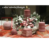 Lima Wellness Vánoční fantazie aroma svíčka koule průměr 80 mm 1 kus