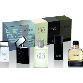 Giorgio Armani for Men miniatury parfémů 5 kusů