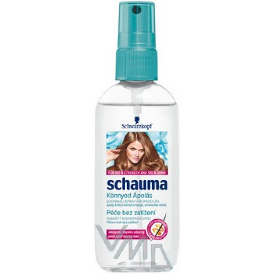Schauma Péče bez zatížení regenerační sprej pro jemné, suché vlasy bez lesku 100 ml