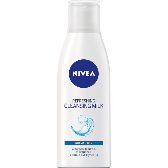 Nivea Refreshing Cleansing Milk osvěžující čisticí pleťové mléko, 200 ml