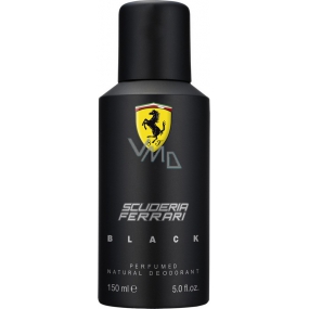 Ferrari Scuderia Black deodorant sprej pro muže 150 ml