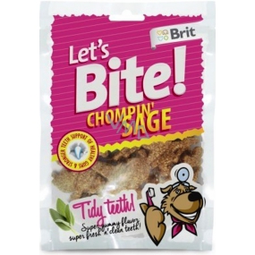 Brit Lets Bite Dental kousky se šalvějí doplňkové krmivo pro psy 150 g