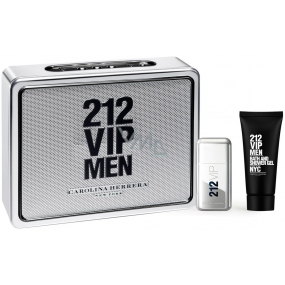 Carolina Herrera 212 VIP Men toaletní voda 50 ml + sprchový gel 75 ml, dárková sada