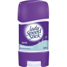 Lady Speed Stick 24/7 Aloe antiperspirant deodorant gel stick pro ženy 65 g