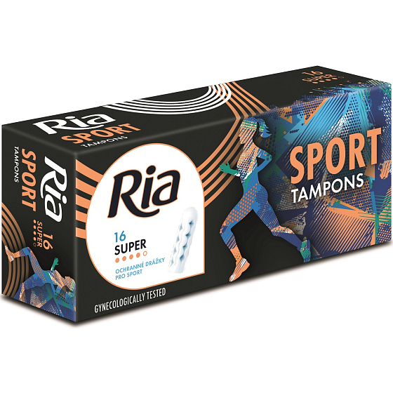 Ria Sport Super dámské tampony 16 kusů