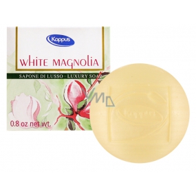 Kappus White Magnoli - Bílá Magnólie luxusní toaletní mýdlo 25 g