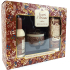 Tesori d Oriente Byzantium toaletní voda pro ženy 100 ml + sprchový gel 250 ml + orientální svíčka 109 g, dárková sada