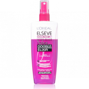 Loreal Paris Elseve Arginine Resist X3 Double Elixir posilující bezoplachový expres balzám na slabé vlasy s tendencí vypadávat rozprašovač 200 ml