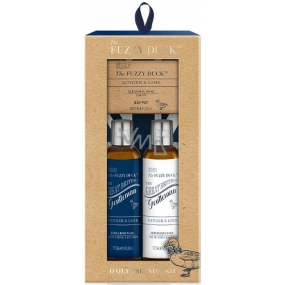 Baylis & Harding Men Zázvor a Limetka 2v1 šampon a sprchový gel 240 ml + balzám po holení 240 ml + toaletní mýdlo 100 g, kosmetická sada pro muže