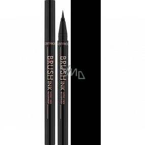 Catrice Brush Ink Tattoo Liner voděodolné oční linky 010 Black Waterproof 1 ml