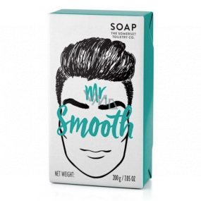 Somerset Toiletry Pan Uhlazený luxusní třikrát mleté toaletní mýdlo pro muže 200 g