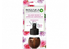 Air Wick Botanica Exotická růže a africká pelargónie elektrický osvěžovač náhradní náplň 19 ml