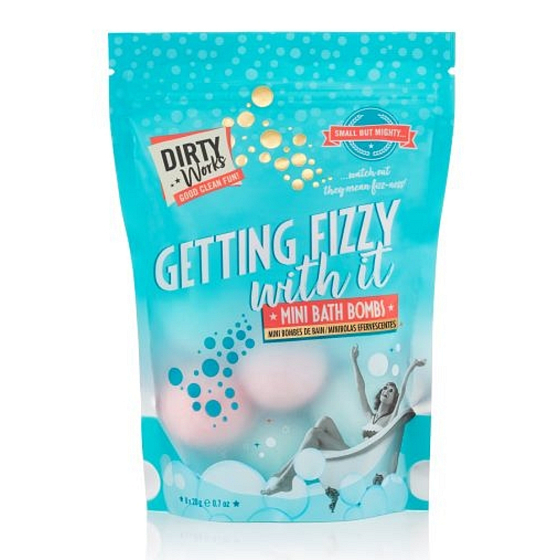 Dirty Works Getting Fizzy mini koule do koupele 8 x 20 g