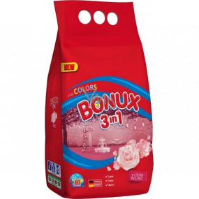 Bonux Color Radiant Rose 3v1 prací prášek na barevné prádlo 60 dávek 4,5 kg