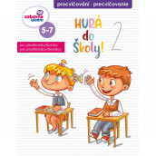 Ditipo Zábavný sešit Hurá do školy 2 pro děti 5 - 7 let 16 stran 215 x 275 mm
