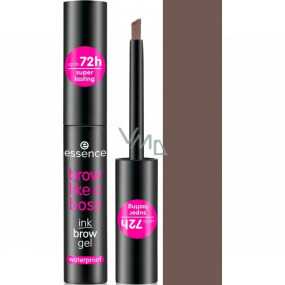 Essence Brow Like a Boss gel na obočí 02 Brown 4 ml