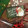 English Soap Santa Klaus - Pomeranč & Skořice vánoční přírodní parfémované toaletní mýdlo s bambuckým máslem 190 g