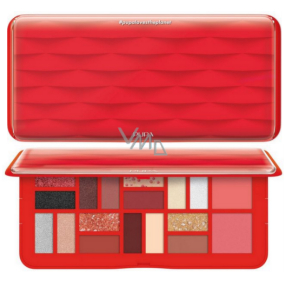 Pupa Icon Trousse make-up kazeta pro líčení očí a obličeje 002 Red 20 g