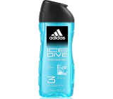 Adidas Ice Dive 3in1 sprchový gel na tělo, vlasy a pleť pro muže 250 ml