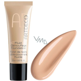 Artdeco Fluid Camouflage Foundation dlouhotrvající make-up 15 Neutral / Natural Sand 20 ml