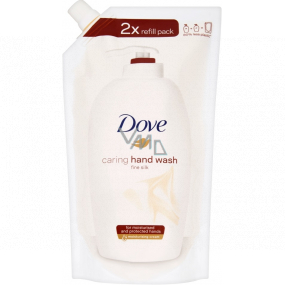 Dove Silk hedvábné tekuté mýdlo náhradní náplň 500 ml
