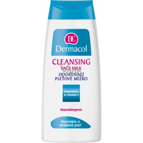 Dermacol Cleansing Face Milk odličovací pleťové mléko 200 ml