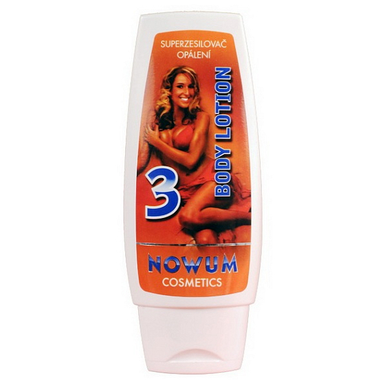 Nowum 4 solární tělové mléko se superzesilovačem opálení 150 ml