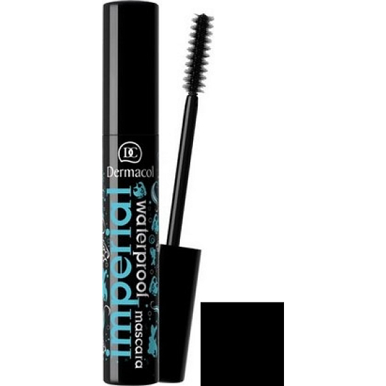 Dermacol Imperial Extra Long Lash voděodolná řasenka odstín černá 12 ml