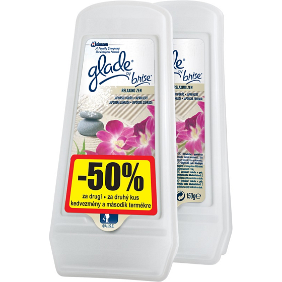 Glade Japonská zahrada gel osvěžovač vzduchu 2 x 150 g