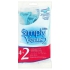 Gillette Venus 2 Simply pohotová holítka s zvlhčujícím páskem 4 + 2 kusy pro ženy