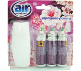 Air Menline Japanese Cherry Happy Osvěžovač vzduchu komplet + náplně 3 x 15 ml sprej