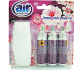 Air Menline Japanese Cherry Happy Osvěžovač vzduchu komplet + náplně 3 x 15 ml sprej