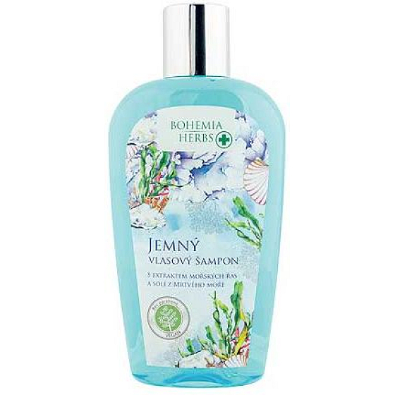Bohemia Gifts Dead Sea Mrtvé moře, Extrak z mořských řas a solí šampon pro všechny typy vlasů 250 ml